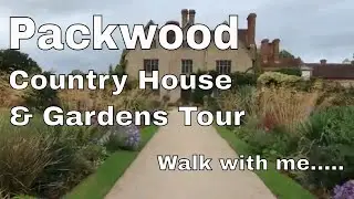 Packwood Country House & Gardens Tour to gentle music | National Trust | Walk with me