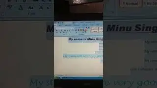 alignment in word
