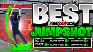 BIGGEST GREEN WINDOW JUMPSHOT NBA 2K23 NEXT GEN & CURRENT GEN! BEST GREENLIGHT JUMPSHOT NBA 2K23 !!!