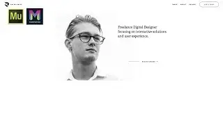 Web Designer Portfolio Template | Adobe Muse CC | Muse For You