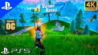 Fortnite PS5 Gameplay | Chapter 4 season OG | 4k ( no commentary )