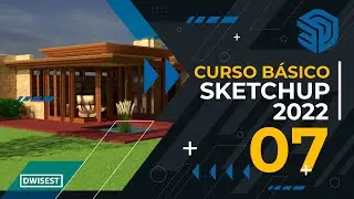 Sketchup 2022 - Equidistancia u Offset - Tutorial básico 07