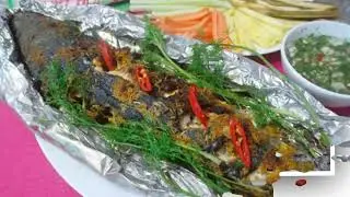 Làm Cá Chuối Nướng Giấy Bạc Nóng Hổi