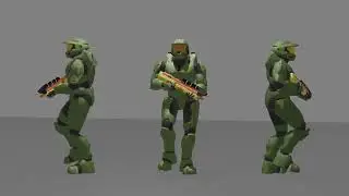 Halo Mods - Chief Walk cycle