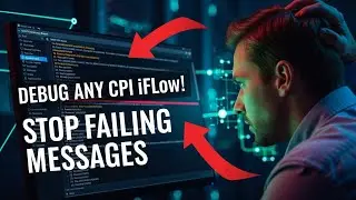 How to debug / trace any SAP CPI iFlow message #sap #cpi