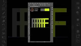 Flip Text Effect| Adobe Illustrator| 
