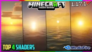 TOP 4 LOW END Shaders For Minecraft Pocket Edition | Android
