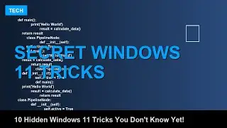 10 Hidden Windows 11 Tricks You Don't Know Yet!
