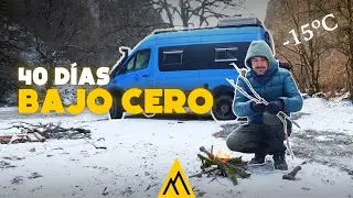 ASí SOBREVIVIMOS al DURO INVIERNO ❄️ en CAMPER antes de Cruzar a RUSIA | Vuelta al Mundo | EP70