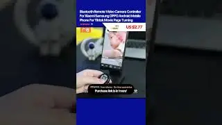 Bluetooth Remote Video Camera Controller For Xiaomi Samsung OPPO Android Mobile Phone For