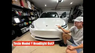 Tesla Model Y Headlight out or turn signals not working? A DIY solution!
