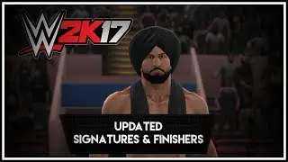 WWE 2K17 - Jinder Mahal Updated Signatures and Finishers (PS3/Xbox 360)