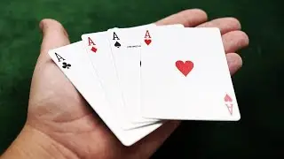 ДОСТАЁМ ТУЗОВ из ПЕРЕМЕШАННОЙ КОЛОДЫ / ОБУЧЕНИЕ / ФОКУС С КАРТАМИ