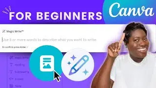 How to Use Canva Docs Magic Write Feature - Canva Tutorial for BEGINNERS 