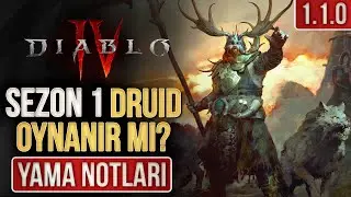Druid Sezon 1'de Oynanır Mı? Habi̇s Yama Notları Özet (Malignant Patch Notes)