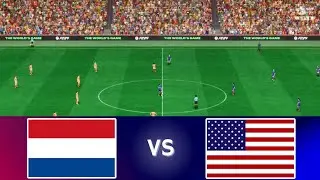 FC 24:  NETHERLANDS (W) vs. USWNT | Sep 4, 2024 | International Friendly | PS5 Gameplay