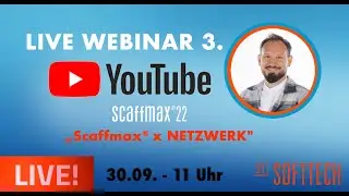 "scaffmax® x NETZWERK – Hier kommt alles zusammen.“