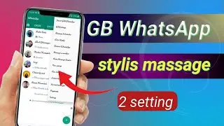 gb WhatsApp font style change/ how to change gb WhatsApp font style