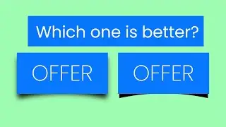 Which Shadow is better? Learn how to create Shadow in Illustrator.