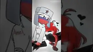 countryhumans indonesia x rusia#countryhumans #indonesia #russia