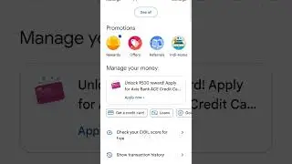 CIBIL score for free in GPay #gpay #virqlshorts #youtubeshorts #cibilscore #cibilreport #free
