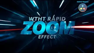 DaVinci Resolve: Text with Rapid Zoom Effect