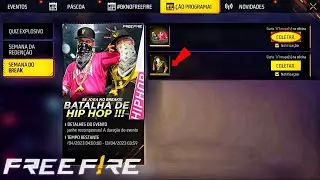 URGENTE! PASSE HIP HOP DE VOLTA PARA TODOS? ATUALIZAÇÃO E MAIS NO FREE FIRE