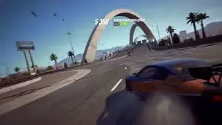 Riding in NFS Payback with good dubstep music.