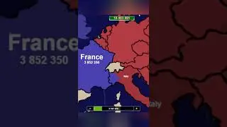 WW2 but in territorial io #territorial #europe #ww1 #shorts