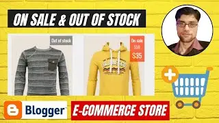 How to Give Discount on Products in Blogger E-commerce Store | Change Currency Code in Blogger Store