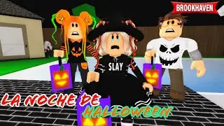 LA NOCHE DE HALLOWEEN🎃 | Roblox Brookhaven rp🏡 |Mini Pelicula - Historia de Roblox