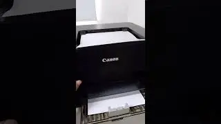 How to give self text at printer canon LBP 151dw #hardwork #hardwired #repair  #fieldwork