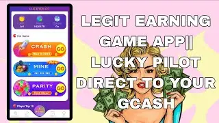 LEGIT EARNING GAME APP || DIRECT TO YOUR GCASH