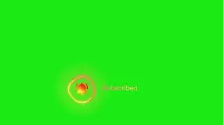 YouTube Subscribe Animation Button | Greenscreen Subscribe Button | #youtube #subscribebutton #green