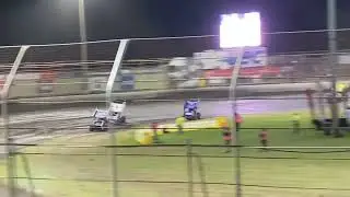James McFadden Rollover Sprintcars Australian Title Premier Speedway 26/01/2024