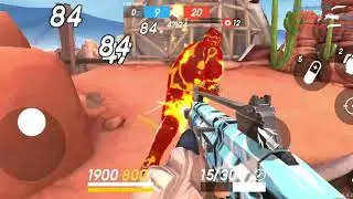 Guns of Boom 50 MINUTE ROUND!!! Bounty Hunt Wild West: Railroad on Samsung Note 9