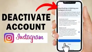 How to Deactivate Instagram Account - 2024 | Deactivate Instagram Account
