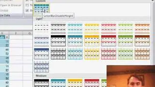 Table Formatting