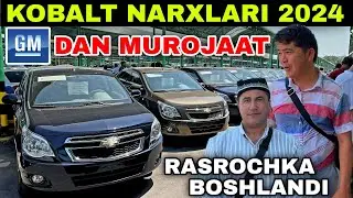 Rasrochka BOSHLANDI..! KOBALT NARXLARI SERGELI MOSHINA BOZORI 2024 Кобалт нархлари 2024