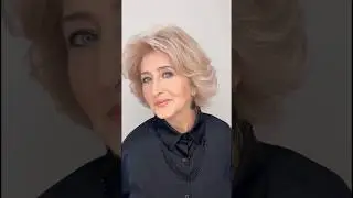 Интеграция седины в палитру рельефного блонда 