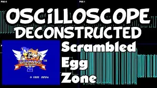 Sonic 2 (master system) - Scrambled Egg Zone - Oscilloscope Deconstruction