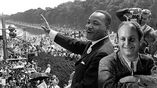 Billy West as Larry Fine with Martin Luther King Jr. (The Howard Stern Show)