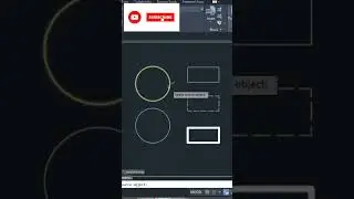 How to use Auto CAD properties? #shorts