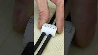 Обязательно запомни эту хитрость! Как можно легко и быстро сделать крепеж для провода? 