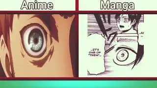 Anime VS Manga [The Fall of Wall Maria ] || Attack on titan || AnimeEra ||