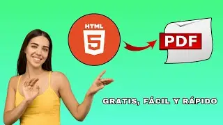 CONVERTIR PÁGINA WEB o ARCHIVOS HTML a DOCUMENTOS PDF 