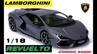 Coming Soon Lamborghini Revuelto 1/18 Scale by Maisto Exclusive Carmodel (Vulcano MAtt Grey)