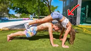 COUPLES YOGA CHALLENGE😱
