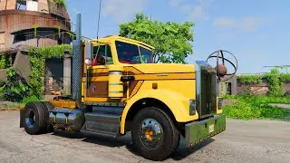 Drive A Yellow Truck in Jungle