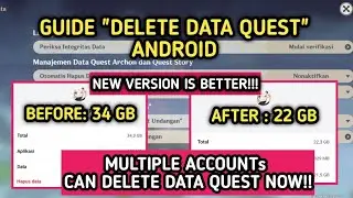 Guide DELETE DATA QUEST Genshin Impact 5.7, Multiple Akun Bisa Hapus Data sekarang, mantap!